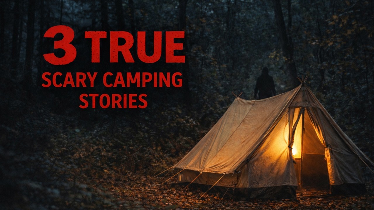 3 TRUE Scary Camping Stories .