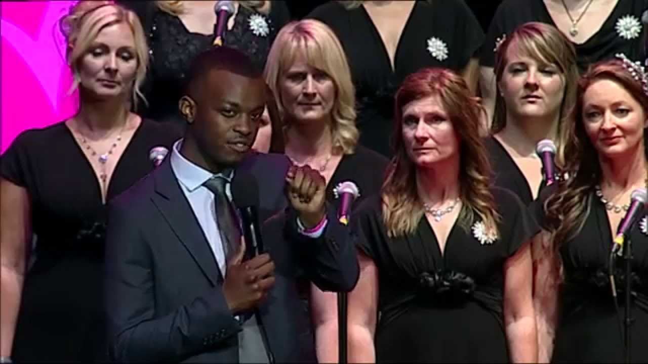 George The Poet performing at the Responsible Business Gala Dinner 2014