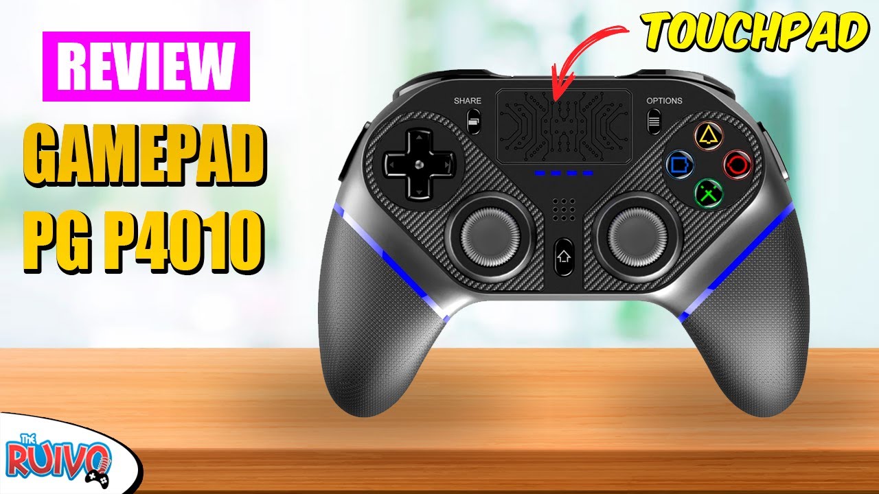 Gamepad Bluetooth Ipega PG P4010 para PS3, PS4, Android e PC