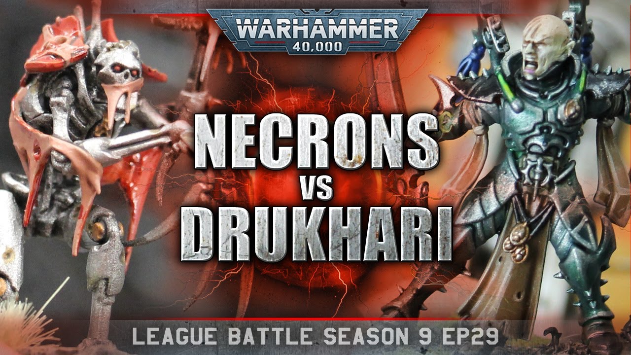 Necrons vs Drukhari Warhammer 40k Battle Report 9th Edition 2000pts S9EP29 MECHANICAL EFFICIENCY!