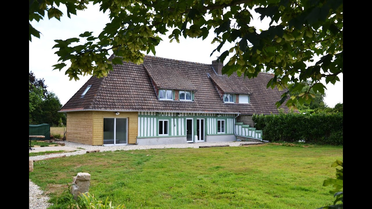 Maison normande rénovée 4 chambres proche Veules les roses (76)