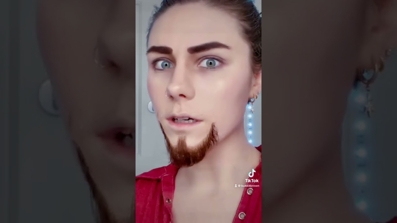 Cosplay beard makeup removal