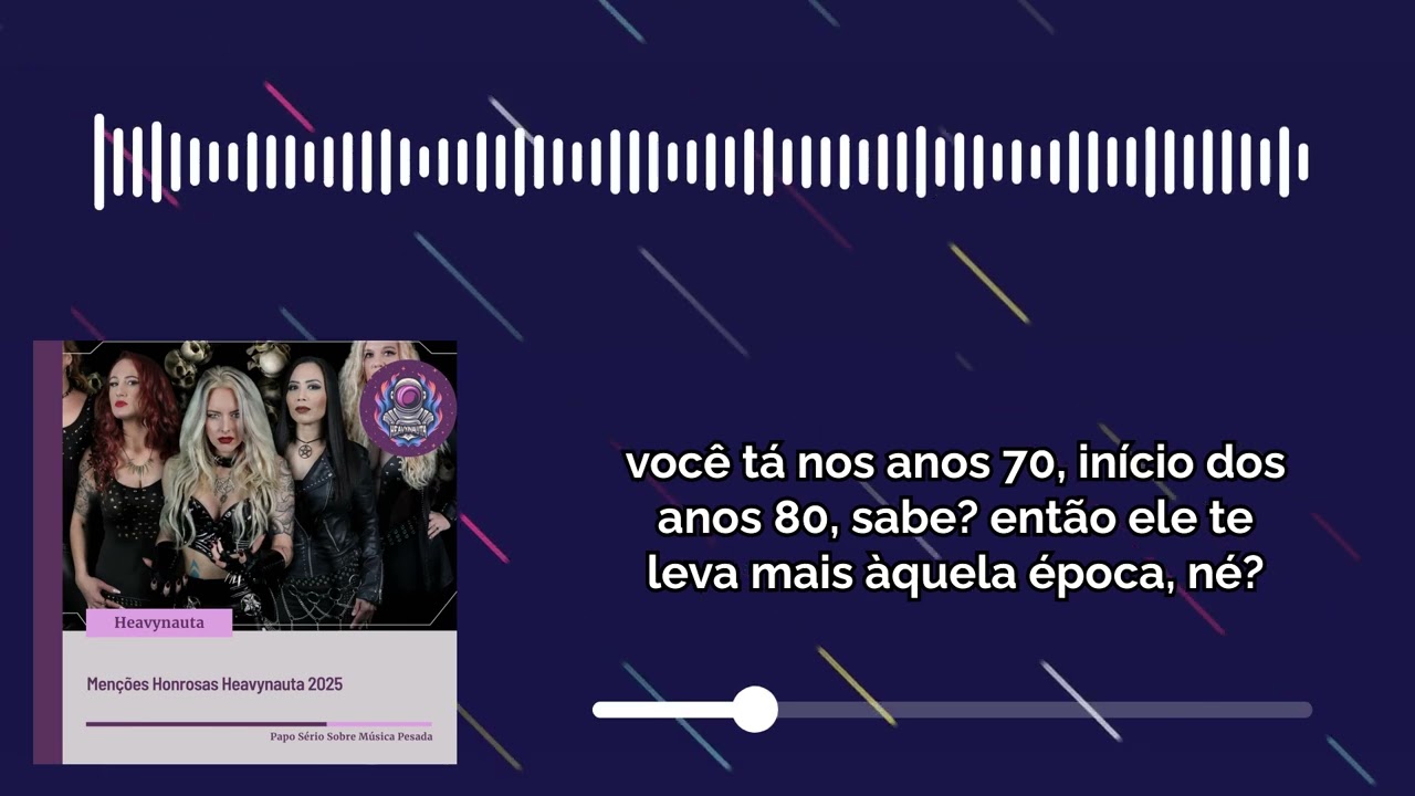 Menções Honrosas Heavynauta 2025 | Heavynauta
