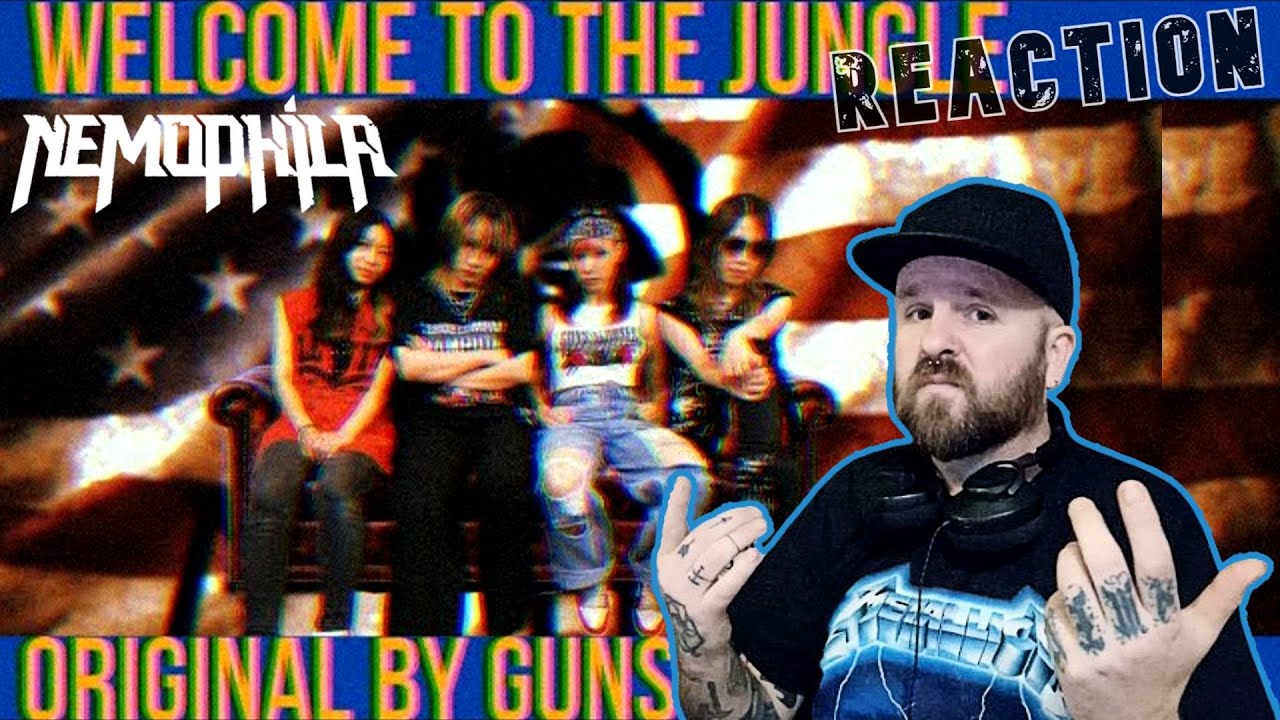 NEMOPHILA covern GUNS N' ROSES | All Female Japanese Metal | Welcome To The Jungle | Reaction