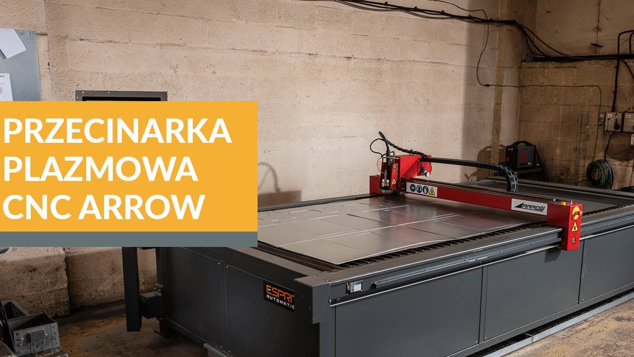 Przecinarka Plazmowa CNC Arrow | Kompaktowa Maszyna do Cięcia Kanałów HVAC
