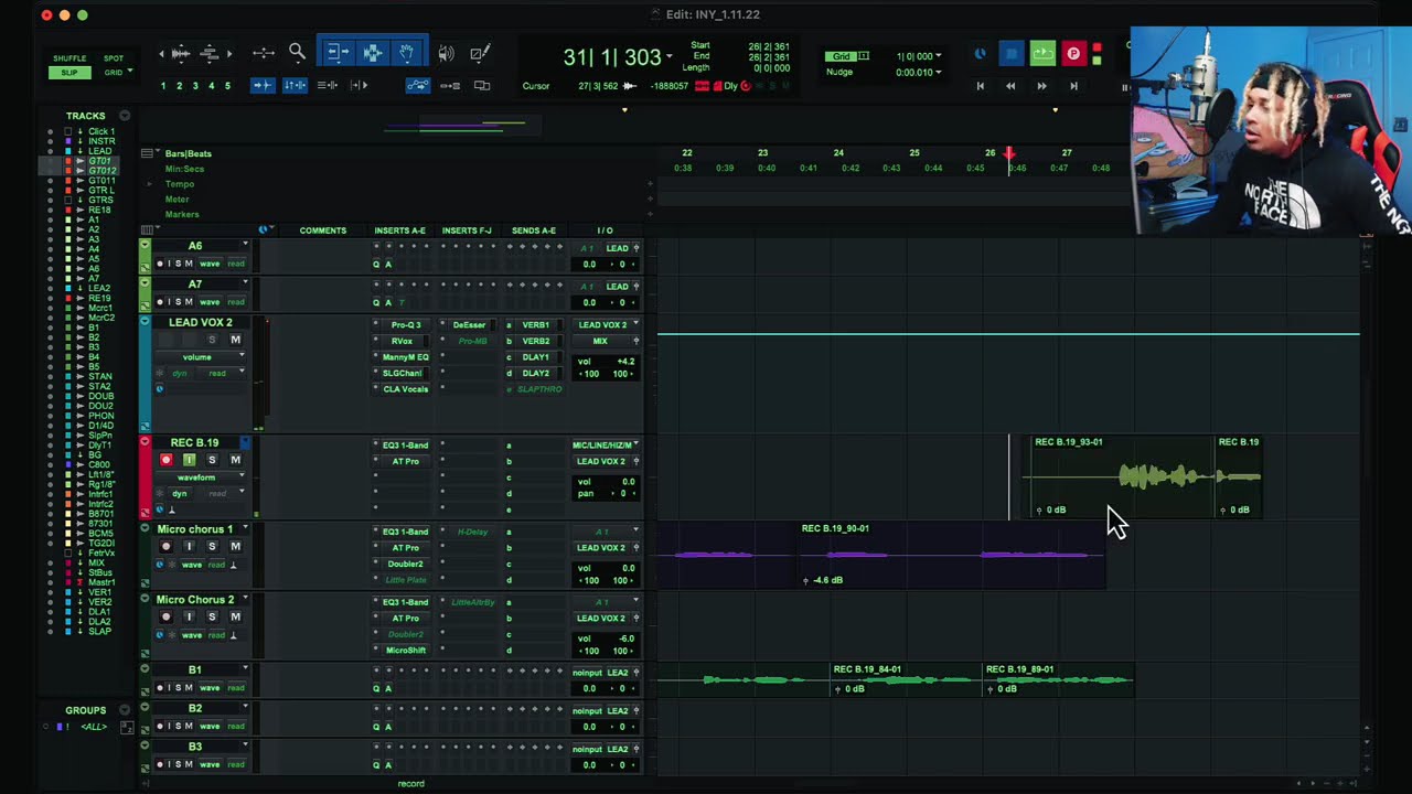 FREE Don Toliver PRO TOOLS Template // REAL Don Toliver VOCAL CHAIN