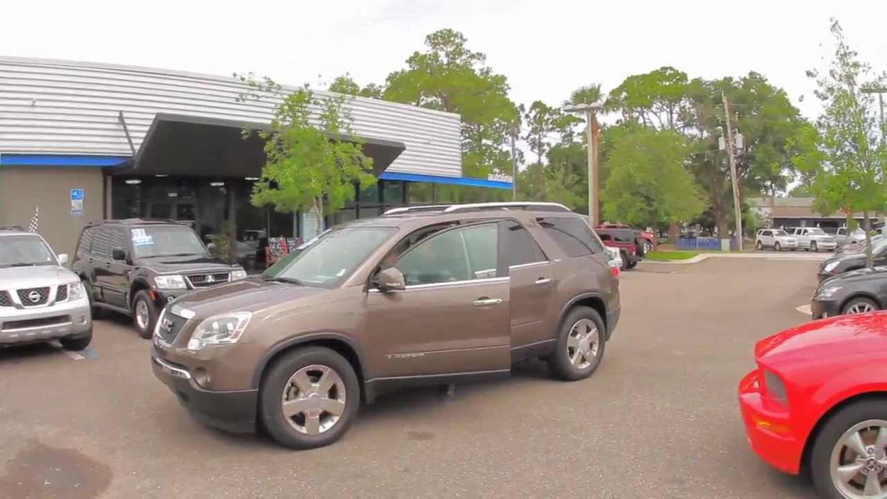 Autoline's 2008 GMC Acadia SLT Walk Around Review Test Drive