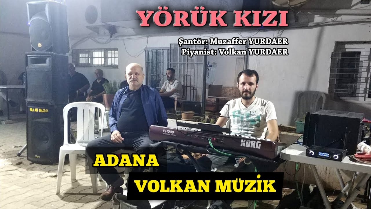 Y&ouml;r&uuml;k Kızı - Adana Volkan M&uuml;zik - Org Oyun Havaları -  korg PA1000 - 11 Ağustos 2023
