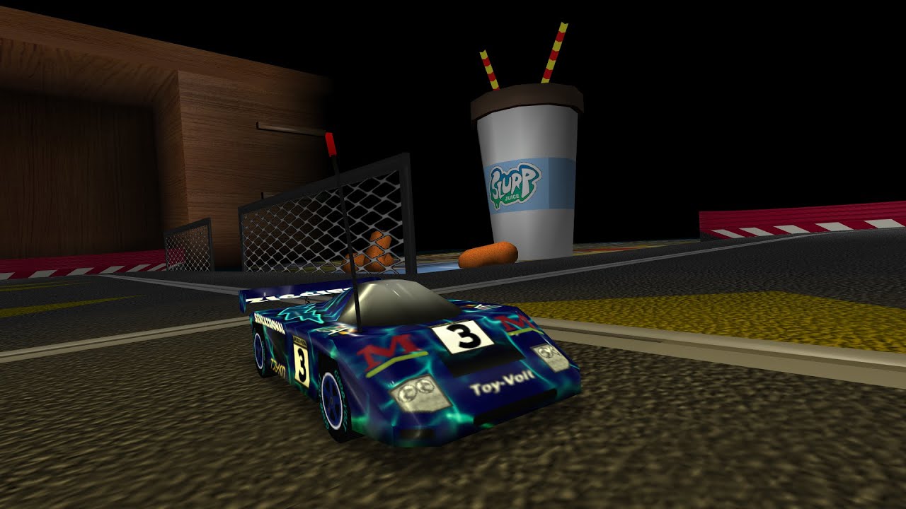 rvx by Skitch2. Length 271m. 5 Laps. 16 cars. Car Electric Sheep.