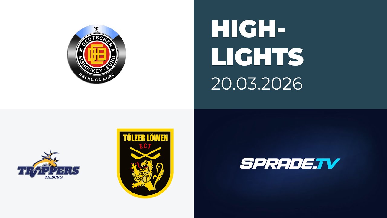 20.03.2026 - Highlights - Tilburg Trappers vs. Tölzer Löwen