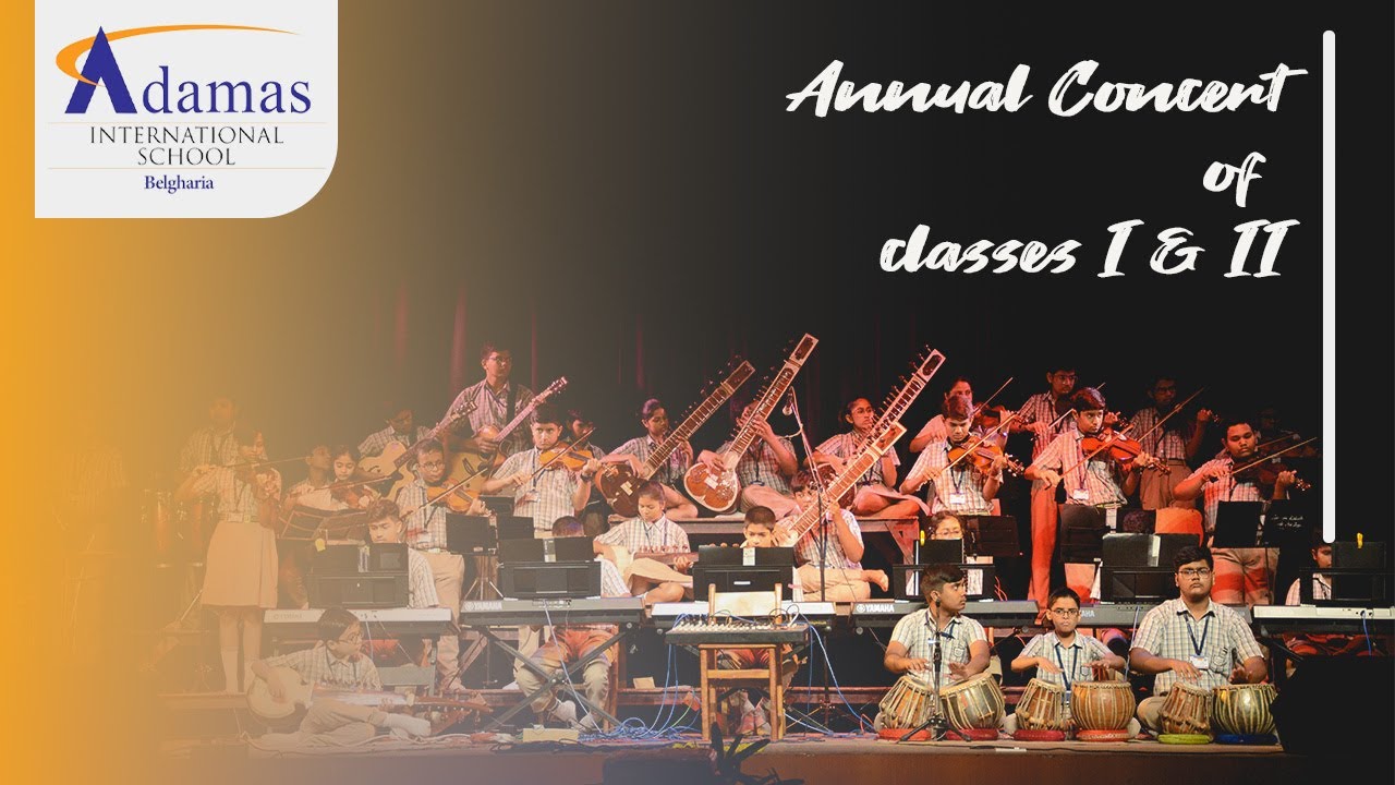 AIS |  Adamas International School's Annual Concert 2023 for Class I & II