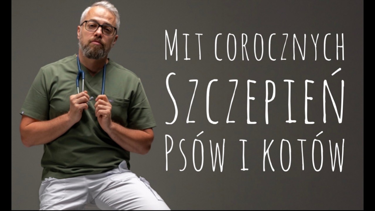 Mit szczepien corocznych u psa i kota.