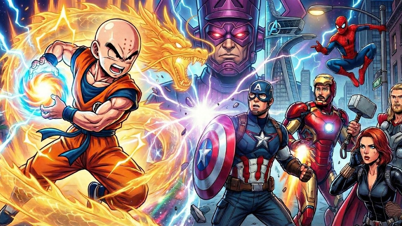 WHAT IF KRILLIN ENTERED THE MARVEL UNIVERSE?