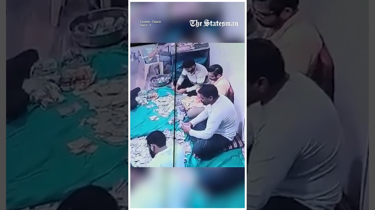 Ambaji Temple Donation Theft Caught on CCTV | ₹1.04 Lakh Missing, 3 Employees Arrested