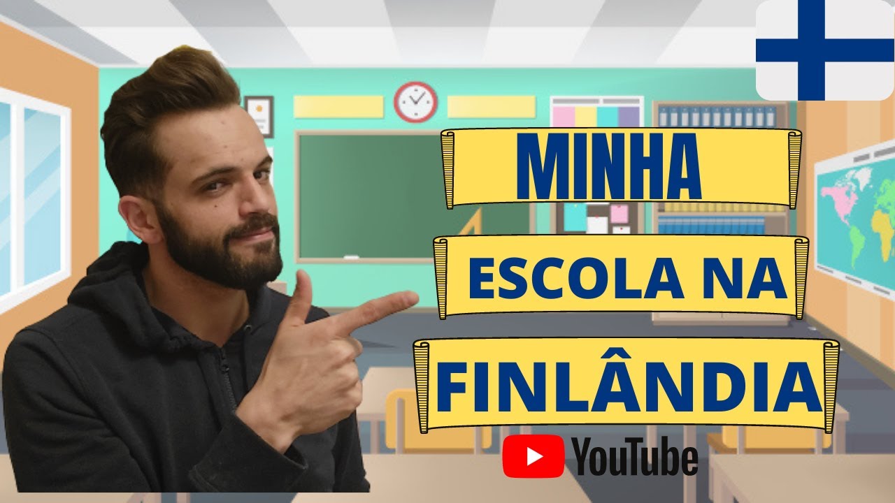 TOUR PELA MINHA ESCOLA NA FINLÂNDIA| EDUCAÇÃO NA FINLÂNDIA