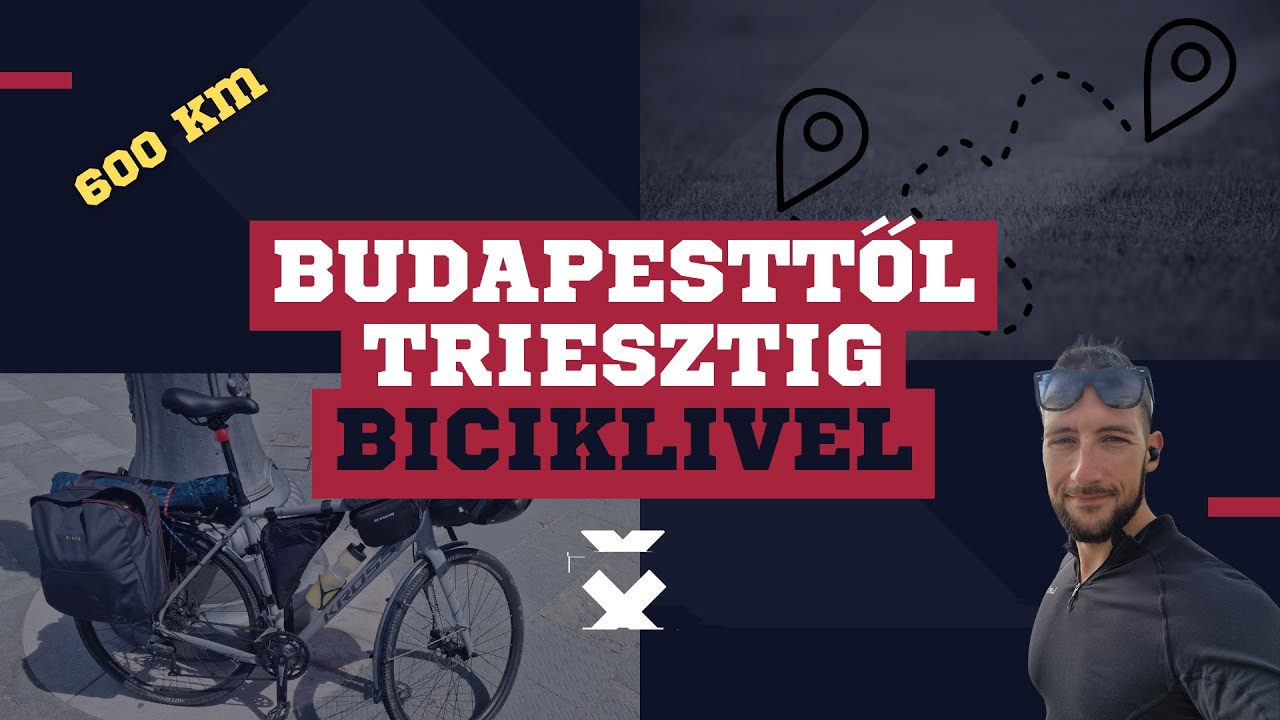 Budapesttől Triesztig, biciklivel🚴 | 🇭🇺 to 🇮🇹
