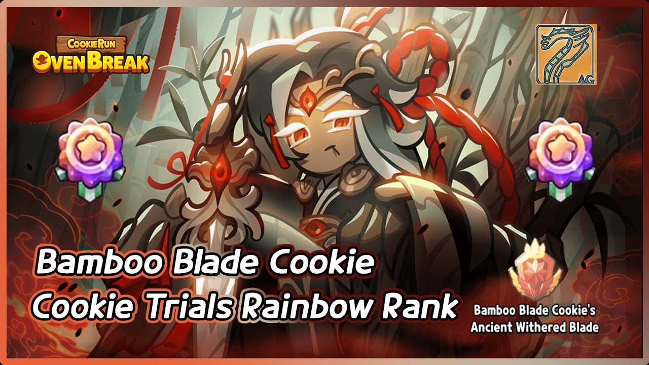 CROB - Bamboo Blade Cookie - Cookie Trials Rainbow Rank
