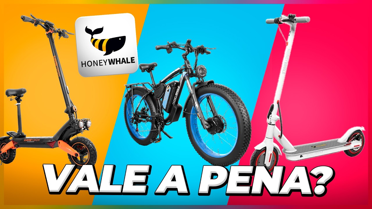 Patinete HONEYWHALE é bom? Conheça Todos os Modelos!