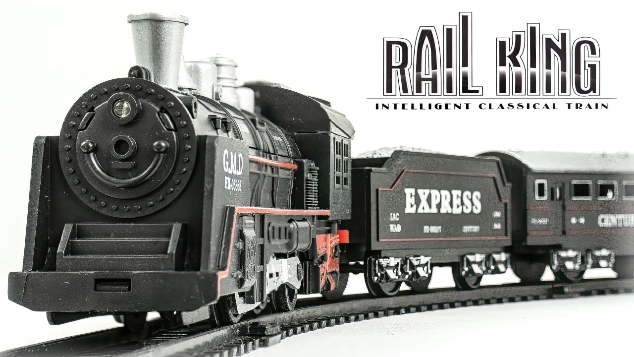 Rail King Intelligent Classical Train Set Unboxing