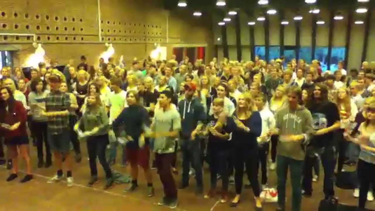 Stomp og Skraldejam p&aring; Skanderborg gymnasium: 