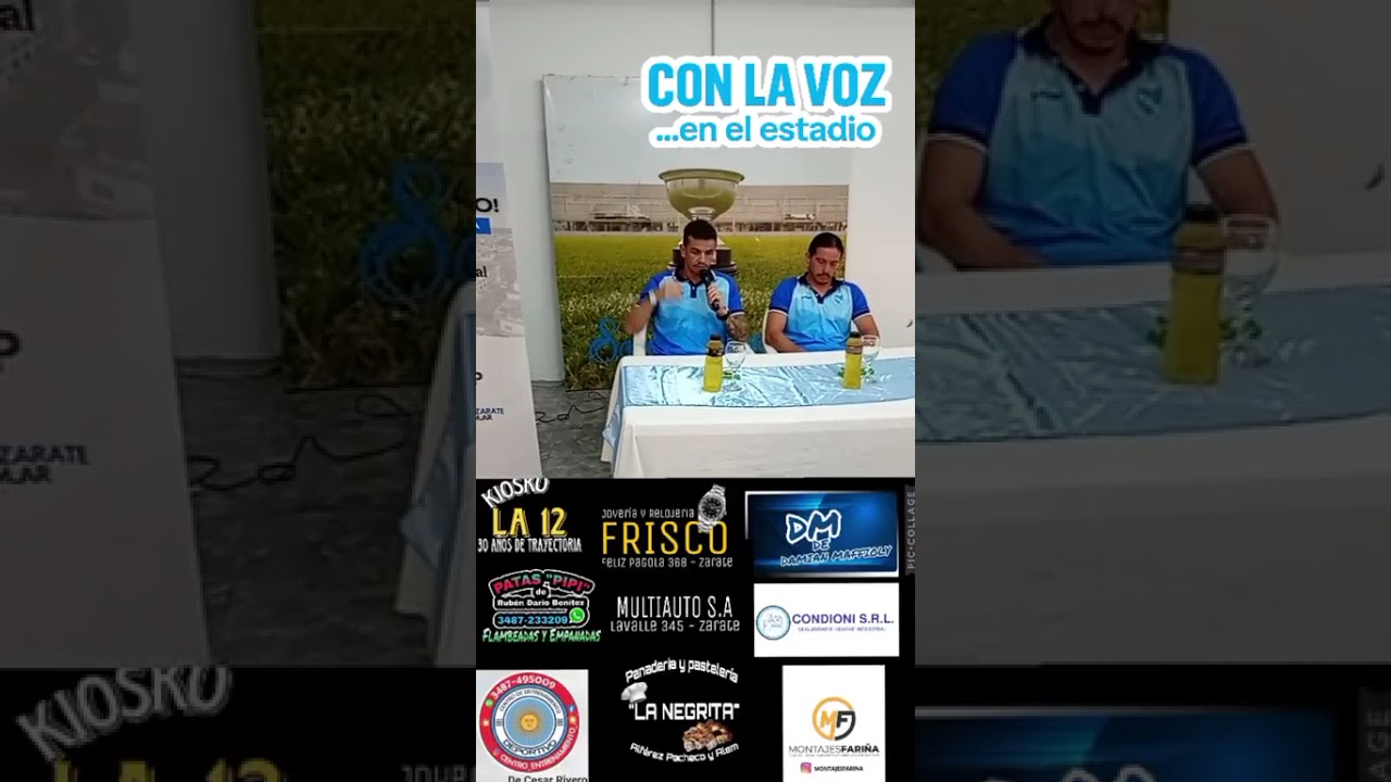 CONFERENCIA POST PARTIDO.....CADU vs Talleres (re) primera b metro  2026