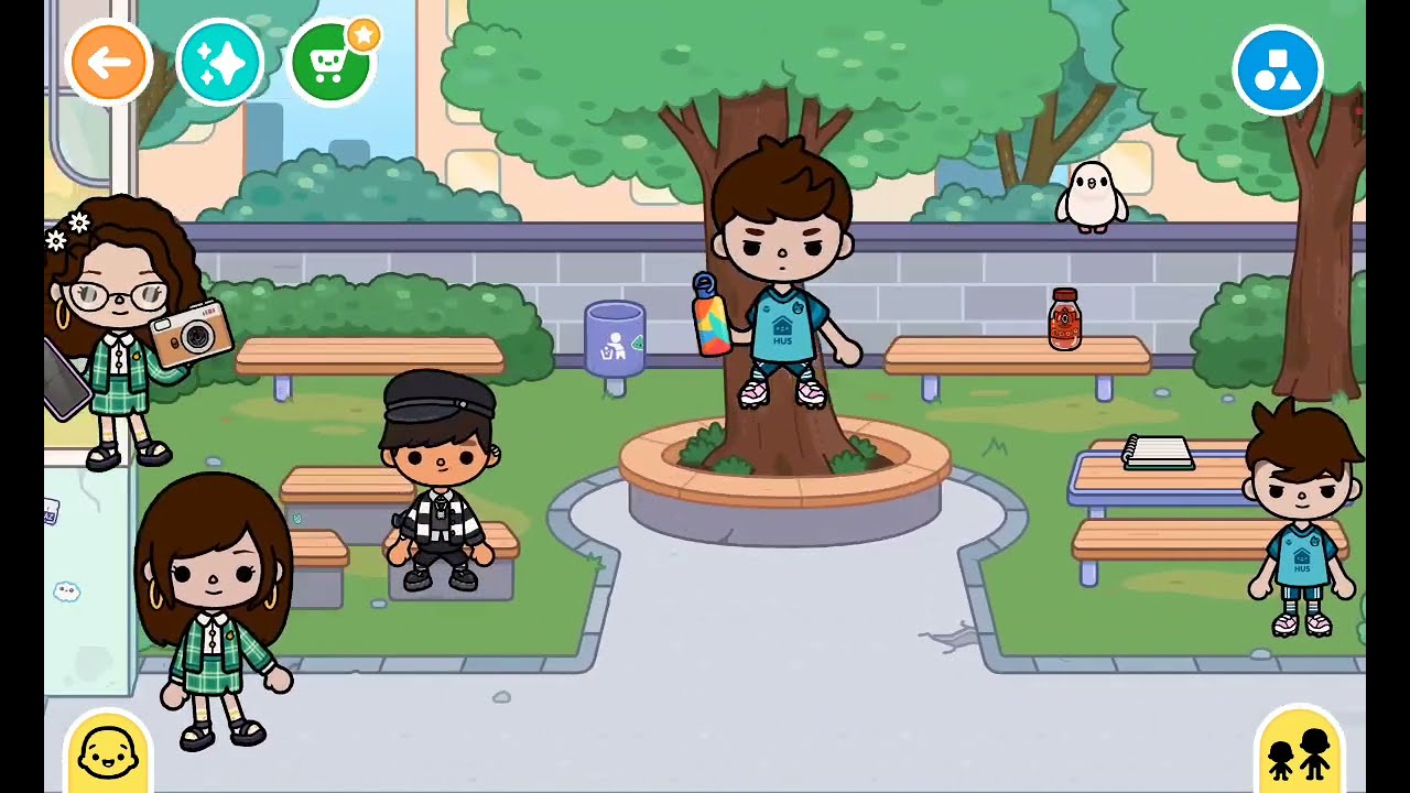 #tocaboca okul öğrencisi gibi davranıyoruz 🧑‍🏫🙊 #tocalifeworld #tocaworld 