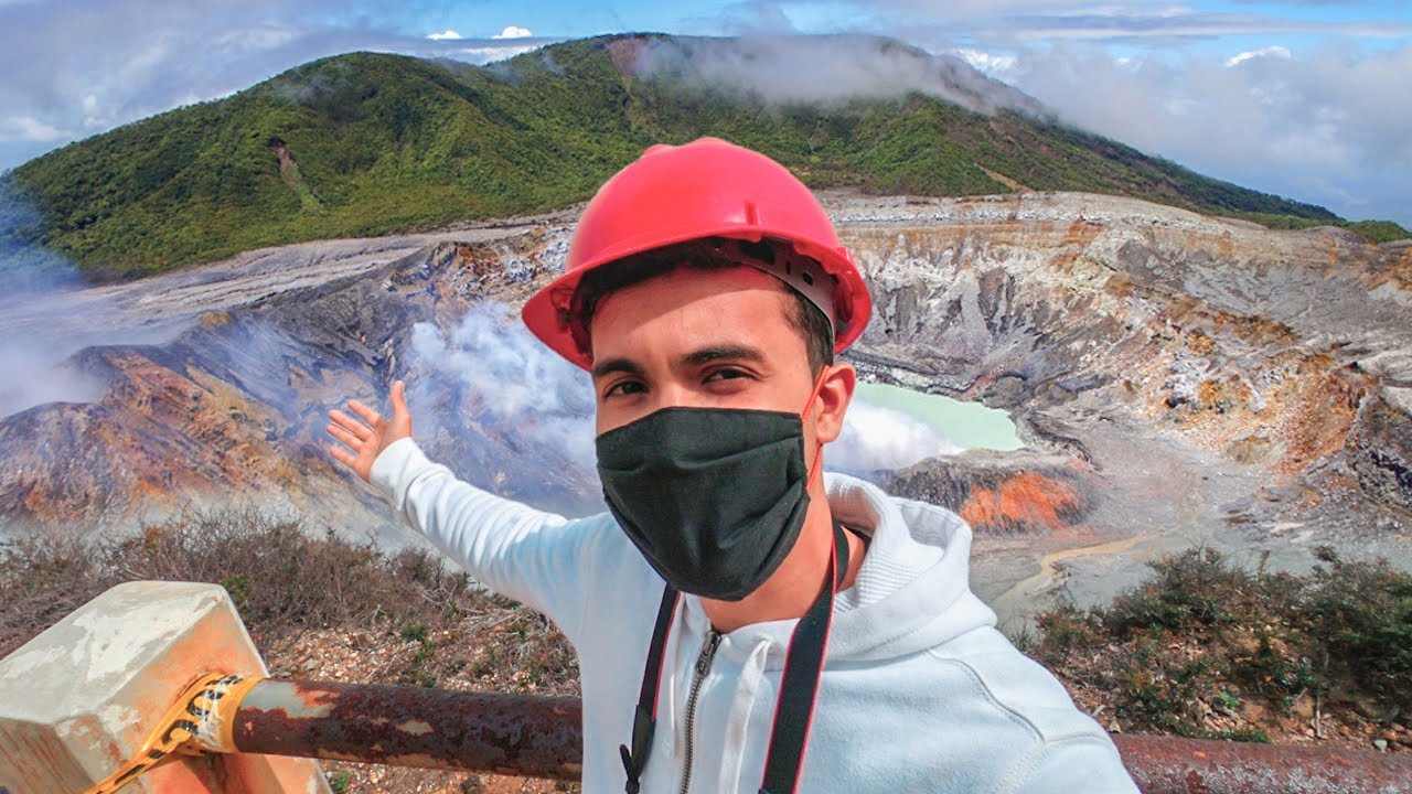 LLEGAMOS al CRÁTER de un VOLCÁN ACTIVO | Volcán Poás, Costa Rica