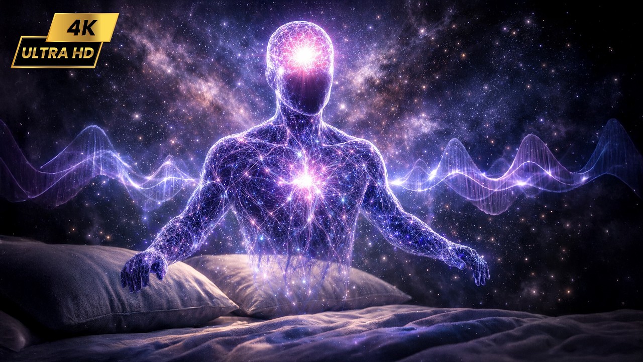 528 Hz para Dormir Toda la Noche   Regeneración y Calma Profunda   Estabilidad Nerviosa