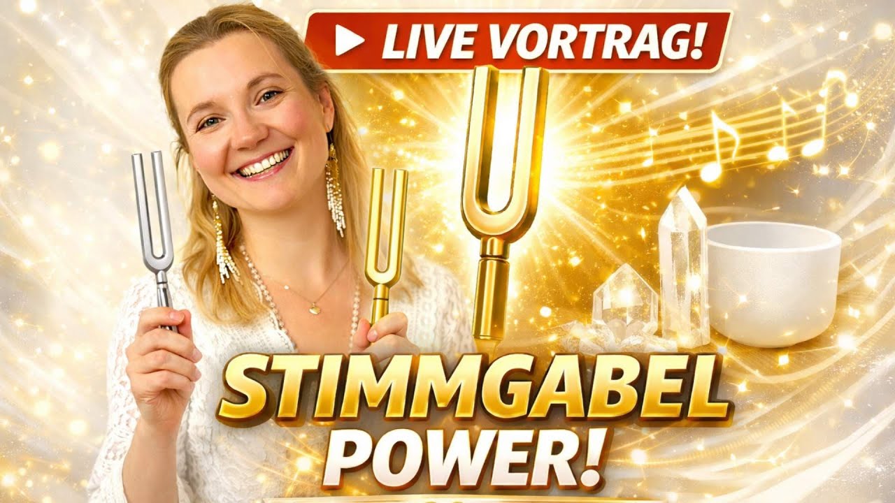 Stimmgabeln für Heilung & Entspannung – Sei live dabei!