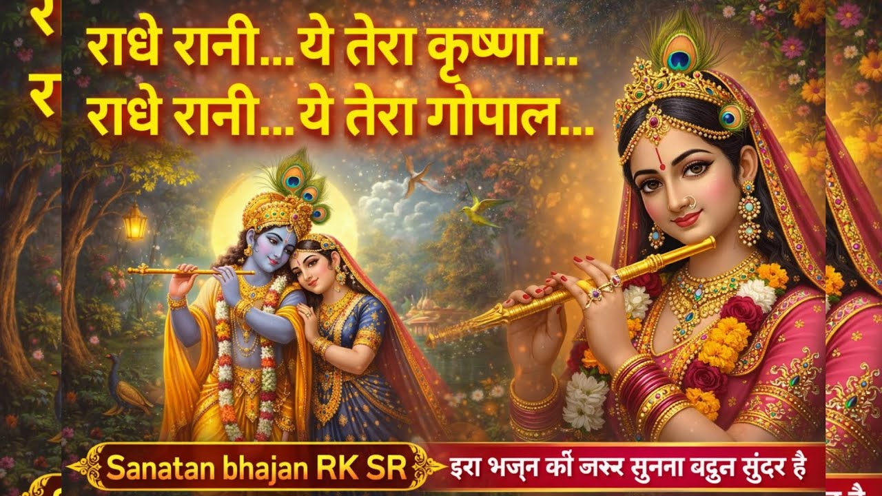 राधे रानी तेरा कृष्ण तंग करता है 😭 | नया राधा कृष्ण भजन 2026 | Viral Radhe Gopal Song #viral #bhajan