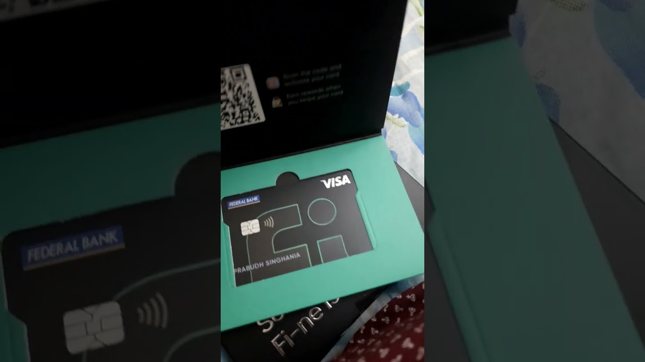 fi credit card unboxing