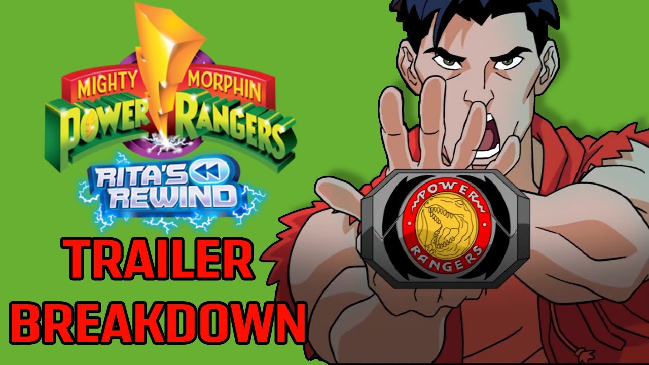 Mighty Morphin Power Rangers: Rita's Rewind Trailer - Easter Eggs & Details You Missed!