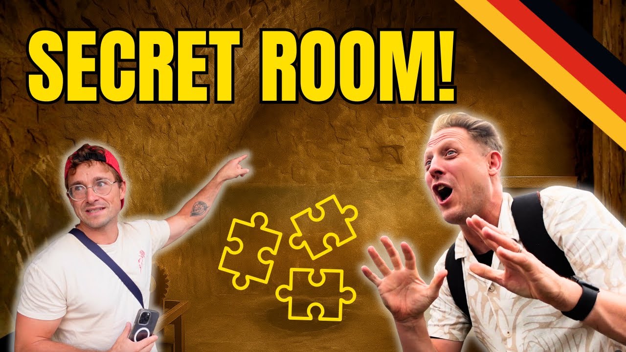 WE UNLOCKED A SECRET GEOCACHING PUZZLE ROOM! (Marburg Germany Adventure Lab Part 2)