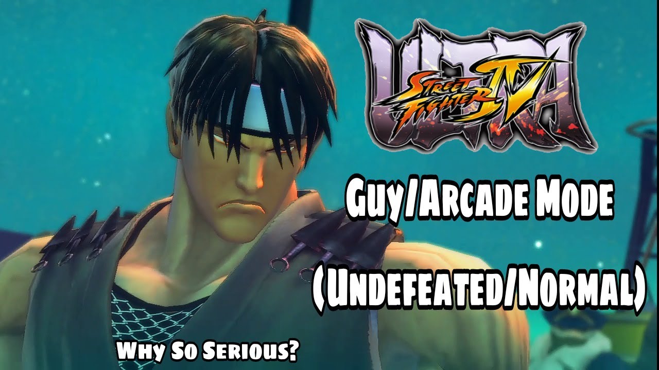 Ultra Street Fighter IV - Guy Arcade Mode/No Continues (Normal)