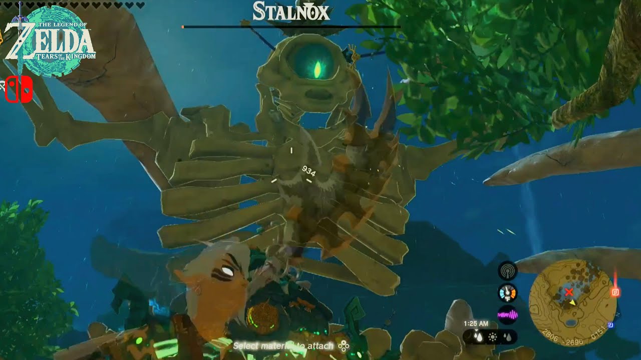 Legend of Zelda TOTK - Defeat more Monsters locate & Stalnox 
