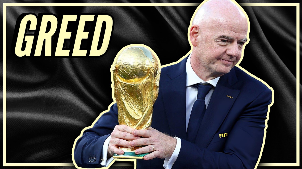 He's Actually Trying To Sell The World Cup...