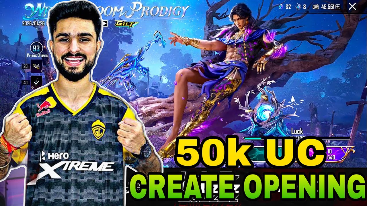 🔥 LoLzZzGaming is back with the NEW Witherbloom Prodigy Set || 50 k UC Crate Opening #LoLzZzGaming 🔥