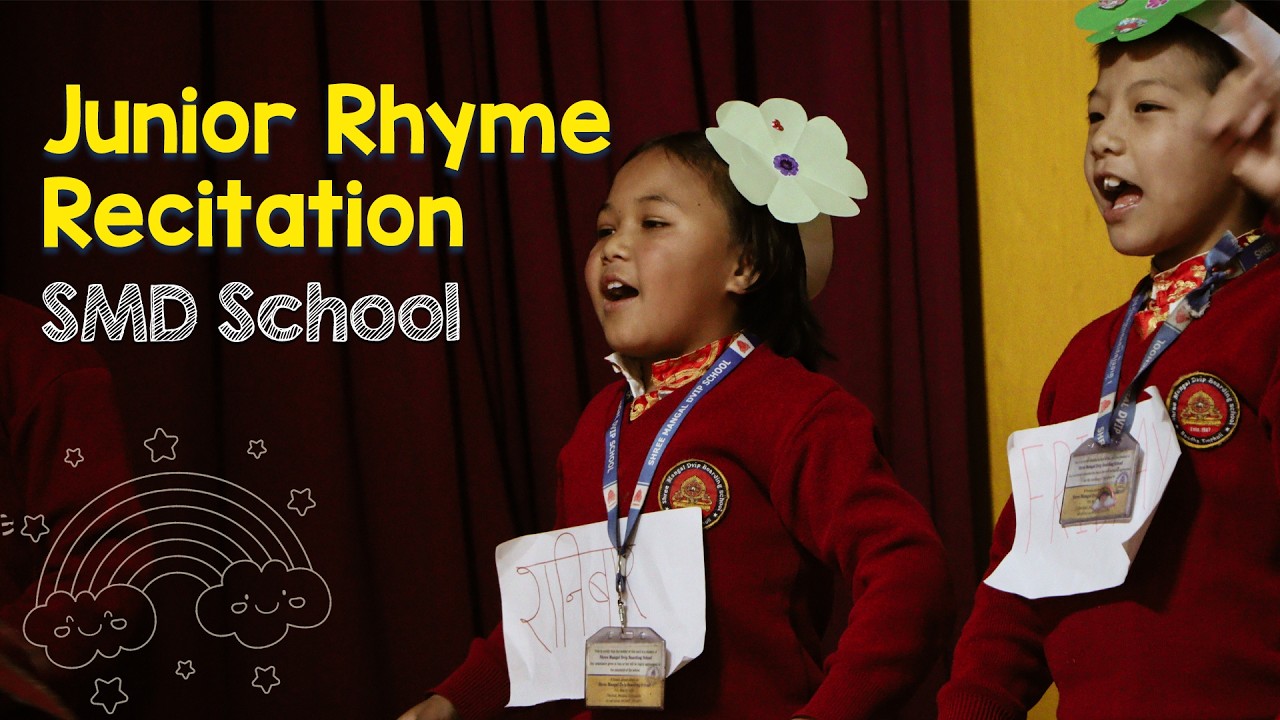 Junior Rhyme Recitation at SMD School