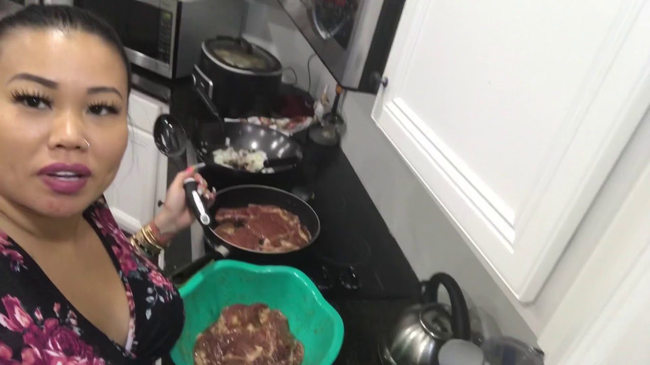 Steak mash potatoes sauté spinach cooking recipe lovelymimi