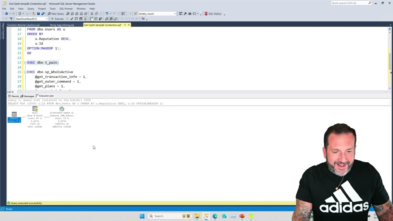 Diagnosing and Fixing tempdb Contention from Spills in SQL Server