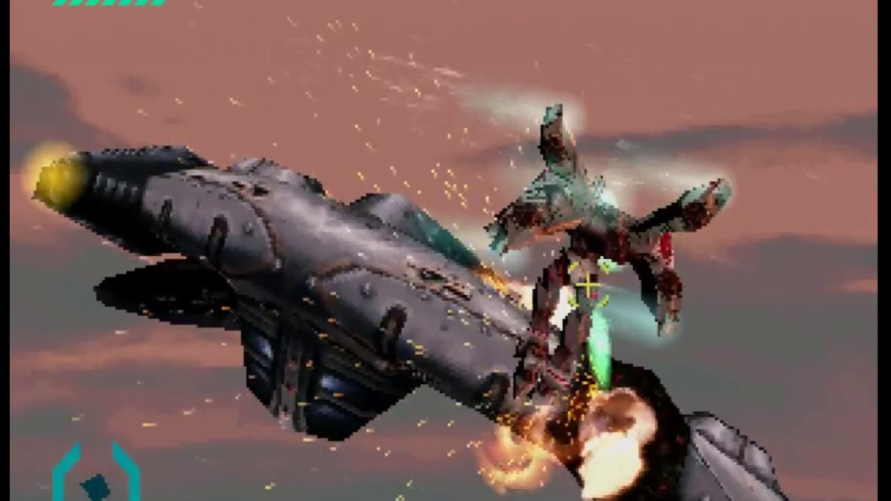 Omega Boost Gameplay HQ (PS1)