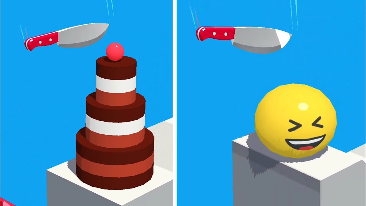Slice It All Gameplay! Satisfying and Relaxing ASMR Slicing Video