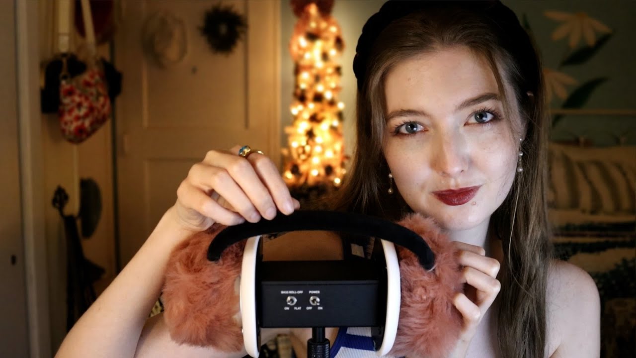 ASMR Fluffy Earmuff Sounds ⭐ Soothing Scratching
