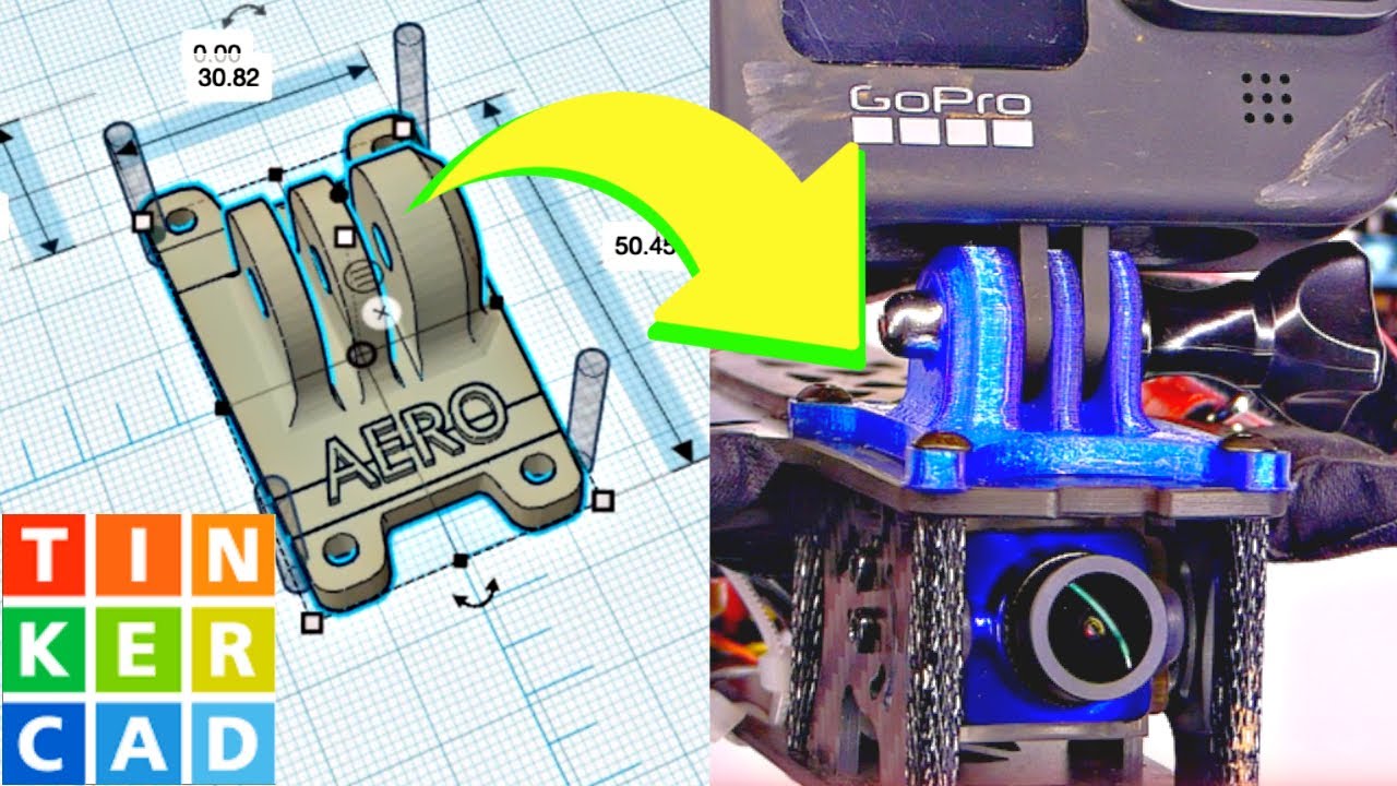 Простая настройка 3D-моделей с помощью TinkerCAD — изменение файлов .stl для 3D-печати — руководс...