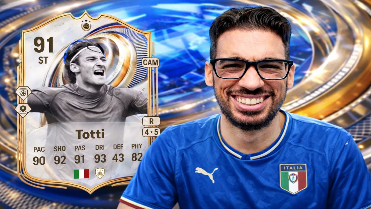 IS 91 TOTY ICON TOTTI SBC ACTUALLY WORTH IT?! 🤔 Review