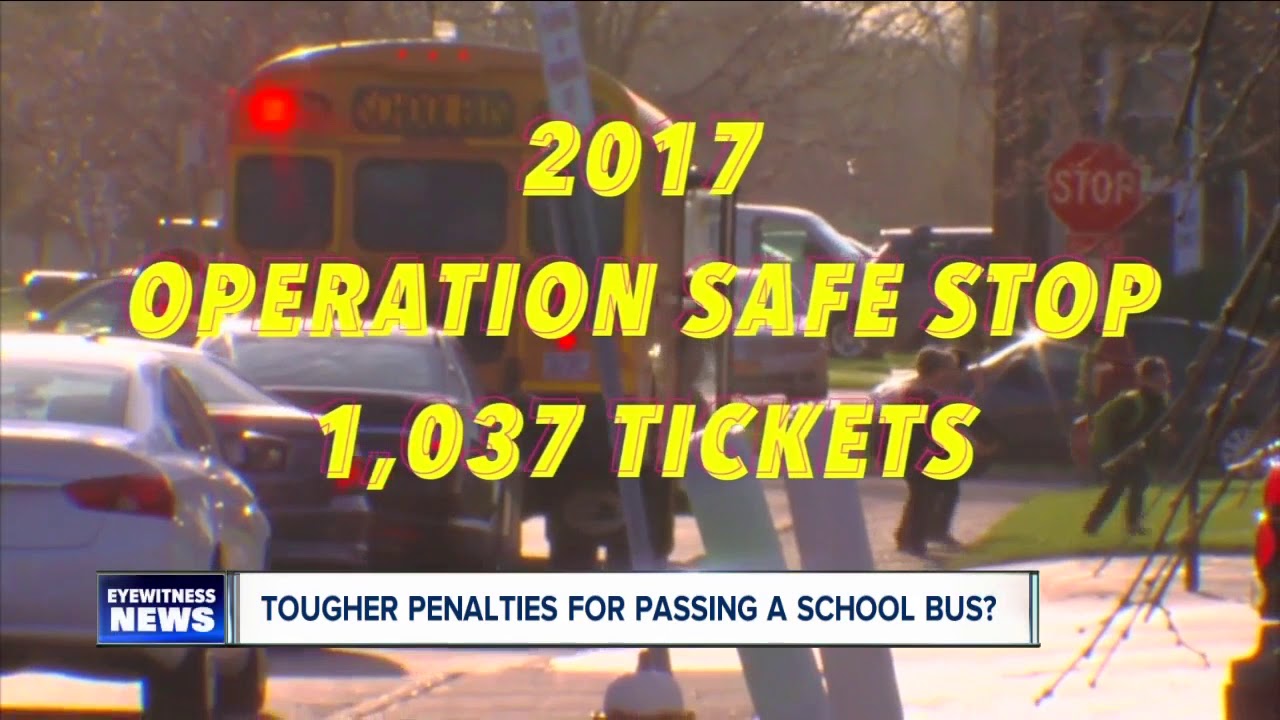 Drivers not stopping for school buses