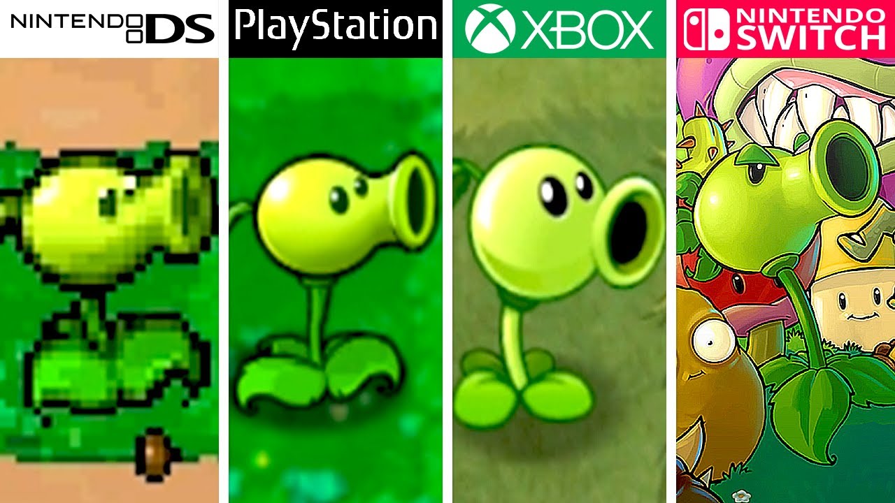 Эволюция игр Plants vs. Zombies (2009 - 2025)