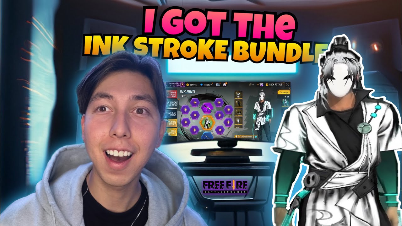 I got the INK Stroke Bundle😍 | Mehdix FF - Free Fire