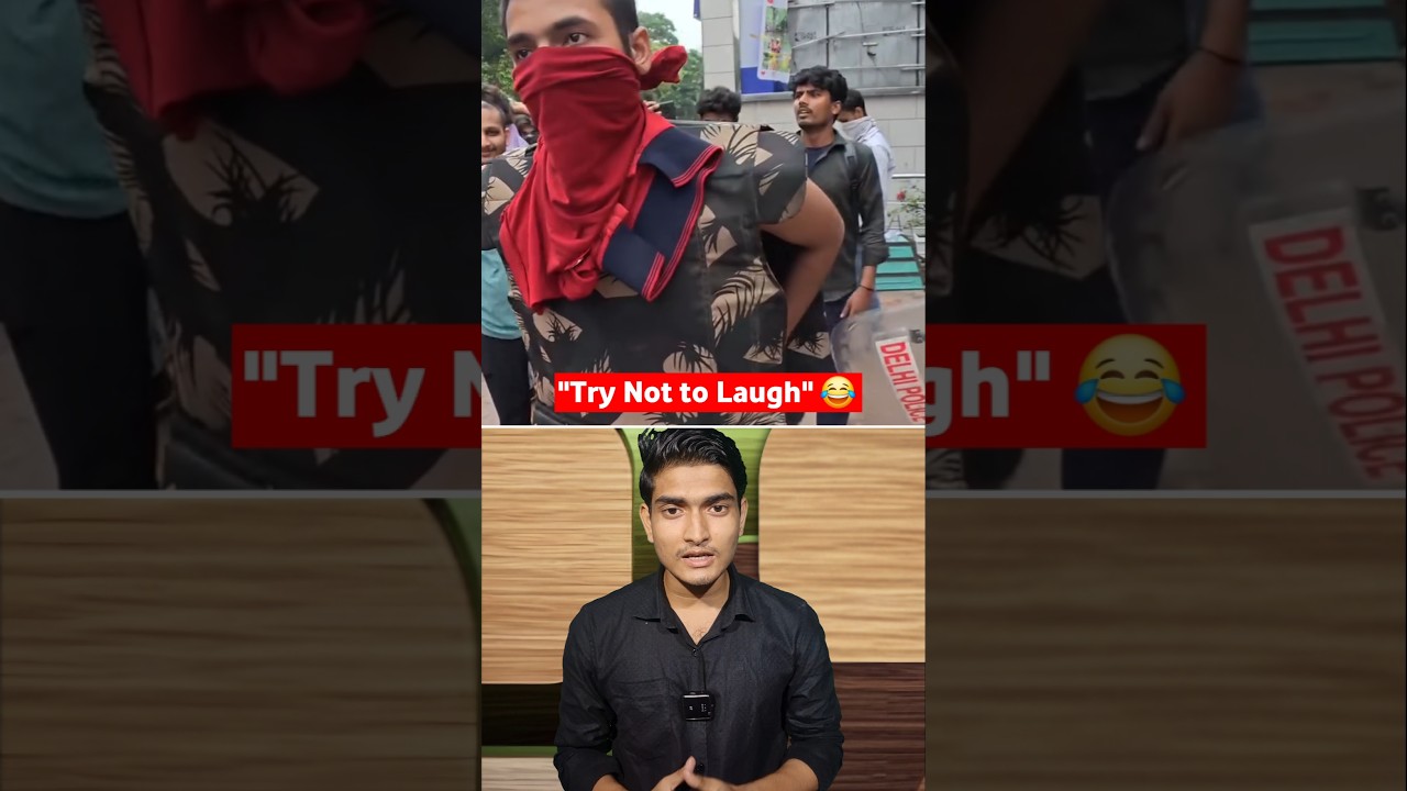 CJP Protest Funny Moment 😂 #shorts #funny #ytshorts