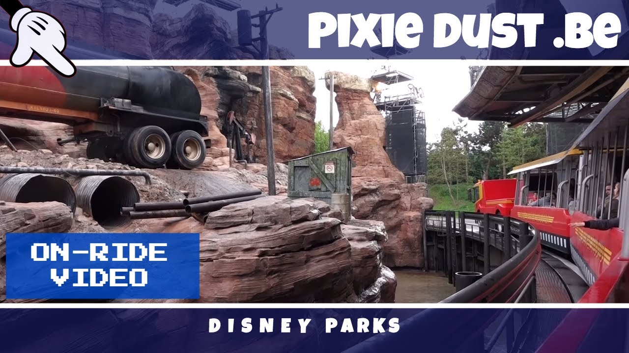 🎢 POV (On-Ride) Studio Tram Tour Disneyland Paris 2017